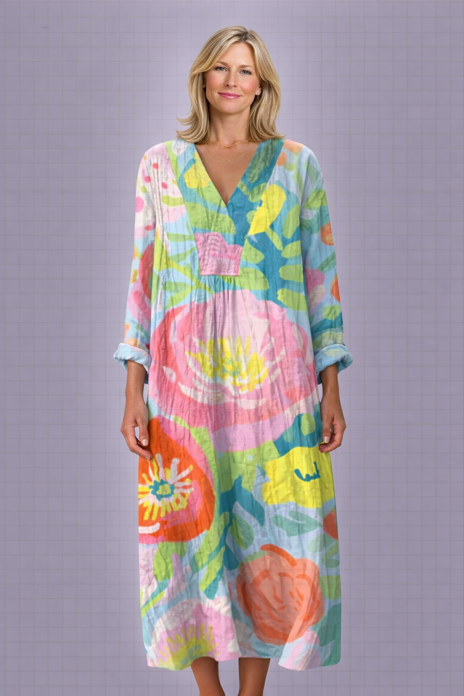Ellie Seaside Petals Dress