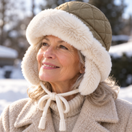 DORIS | THE SNOWY PORCH HAT