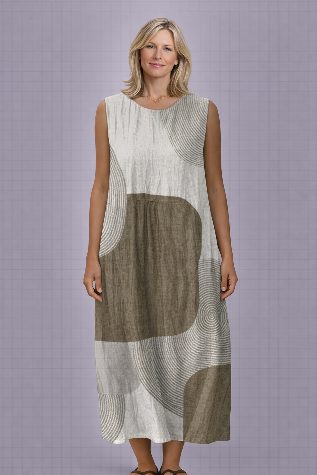 Penelope | Abstract Summer Dress