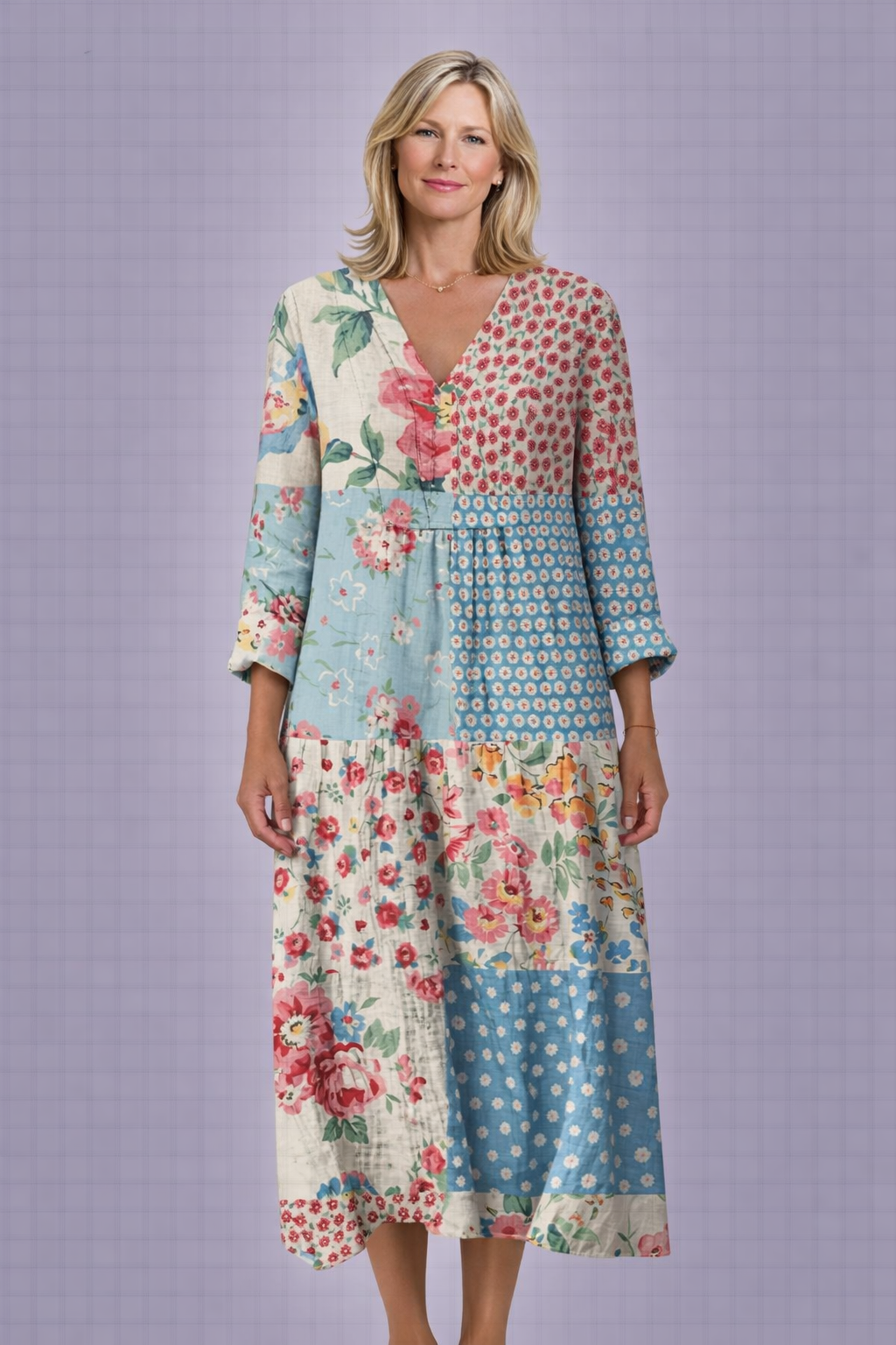 Luna Geometric Dress