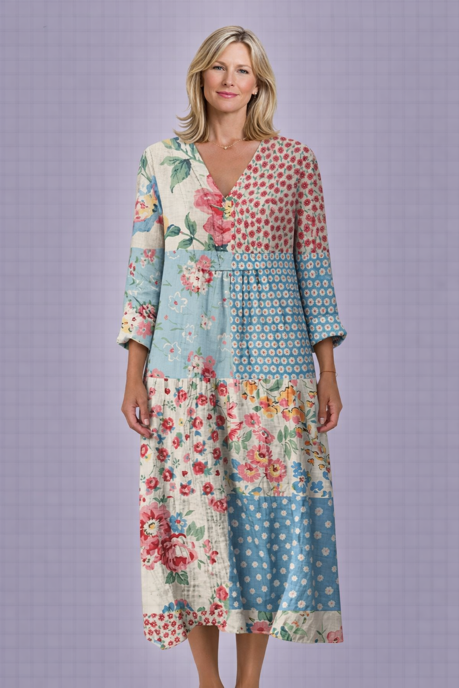 Luna Geometric Dress