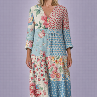 Luna Geometric Dress