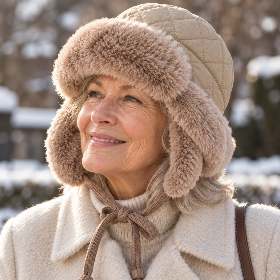 DORIS | THE SNOWY PORCH HAT