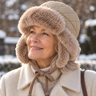 DORIS | THE SNOWY PORCH HAT