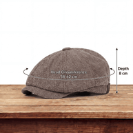 BEN | THE HERRINGBONE WOOL CAP