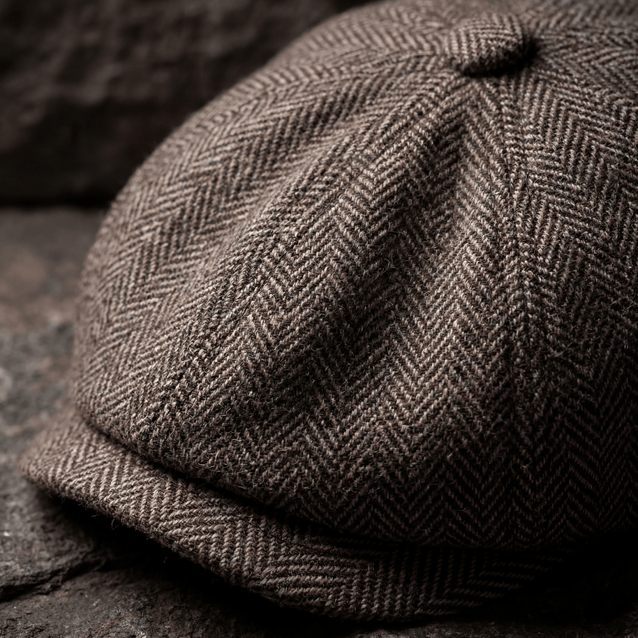 BEN | THE HERRINGBONE WOOL CAP