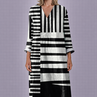 Grace Geometric Dress