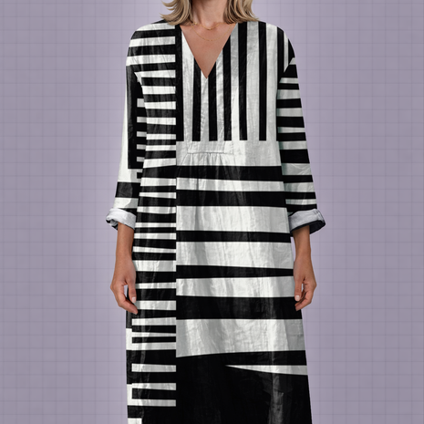 Grace Geometric Dress