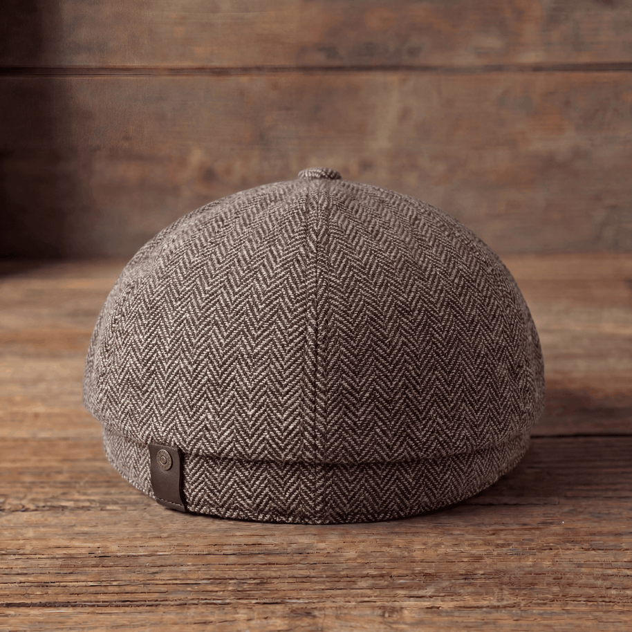 BEN | THE HERRINGBONE WOOL CAP