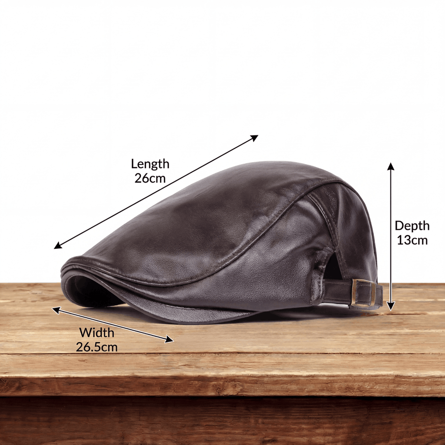 BEN | THE LEATHER DRIVER CAP