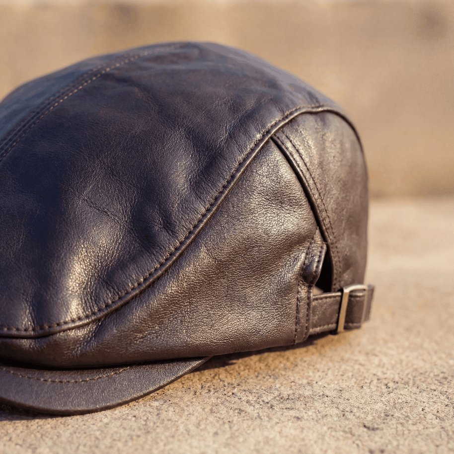 BEN | THE LEATHER DRIVER CAP