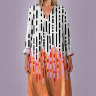 Avery Geometric Dress