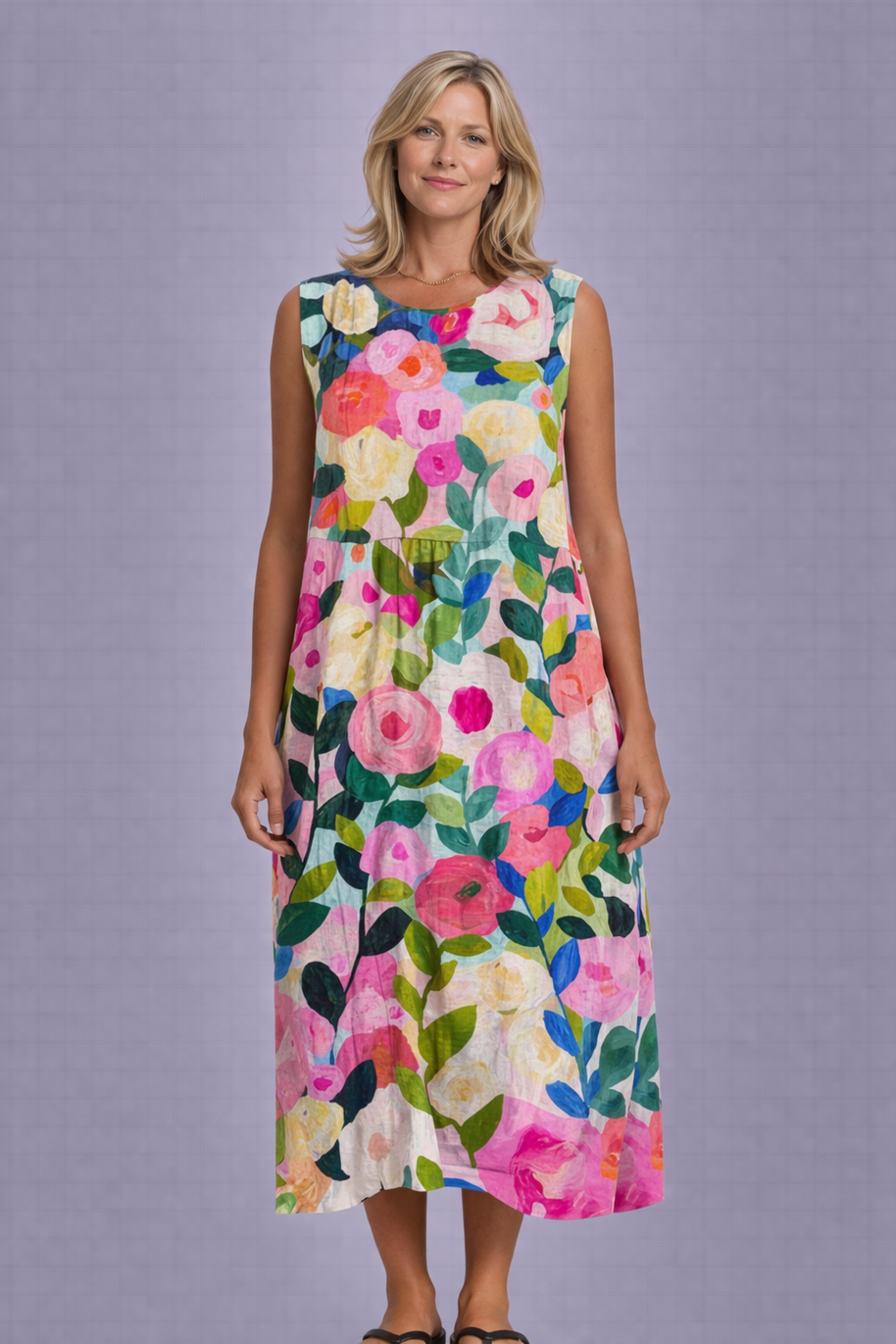 Evelyn - Everyday Midi Dress