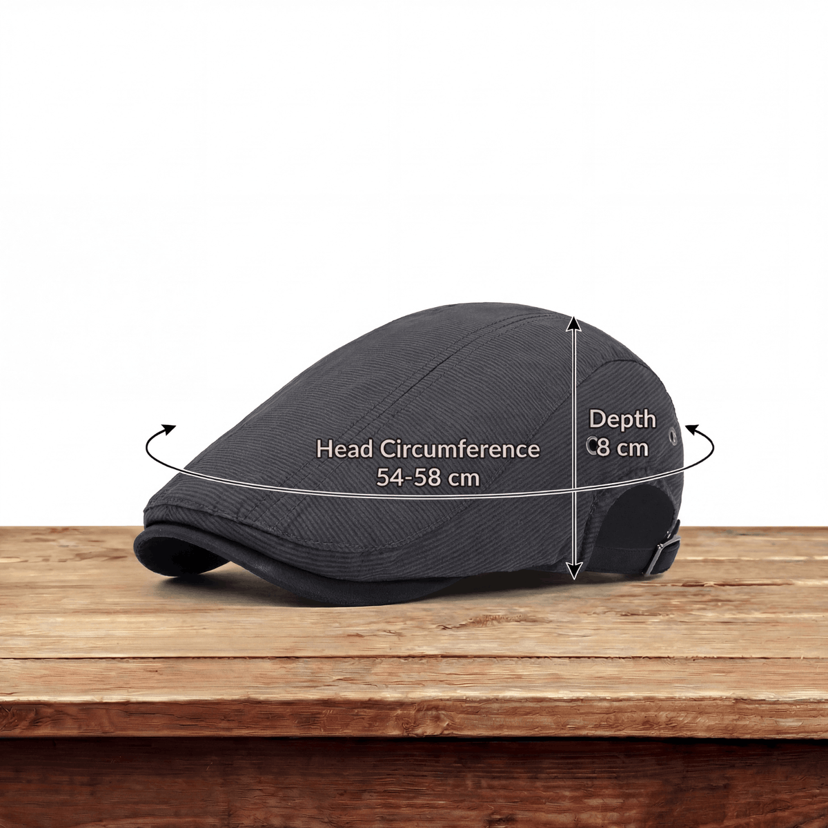 BEN | THE SHARP PINSTRIPE CAP