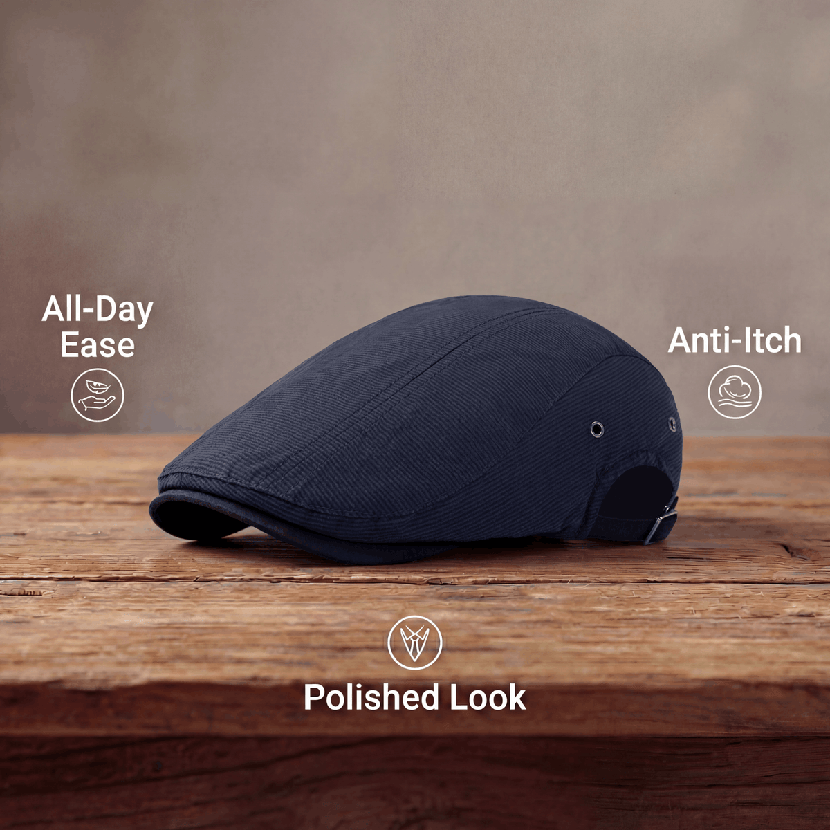 BEN | THE SHARP PINSTRIPE CAP