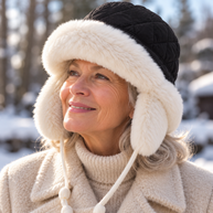 DORIS | THE SNOWY PORCH HAT