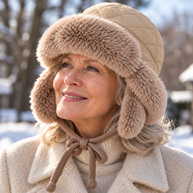DORIS | THE SNOWY PORCH HAT