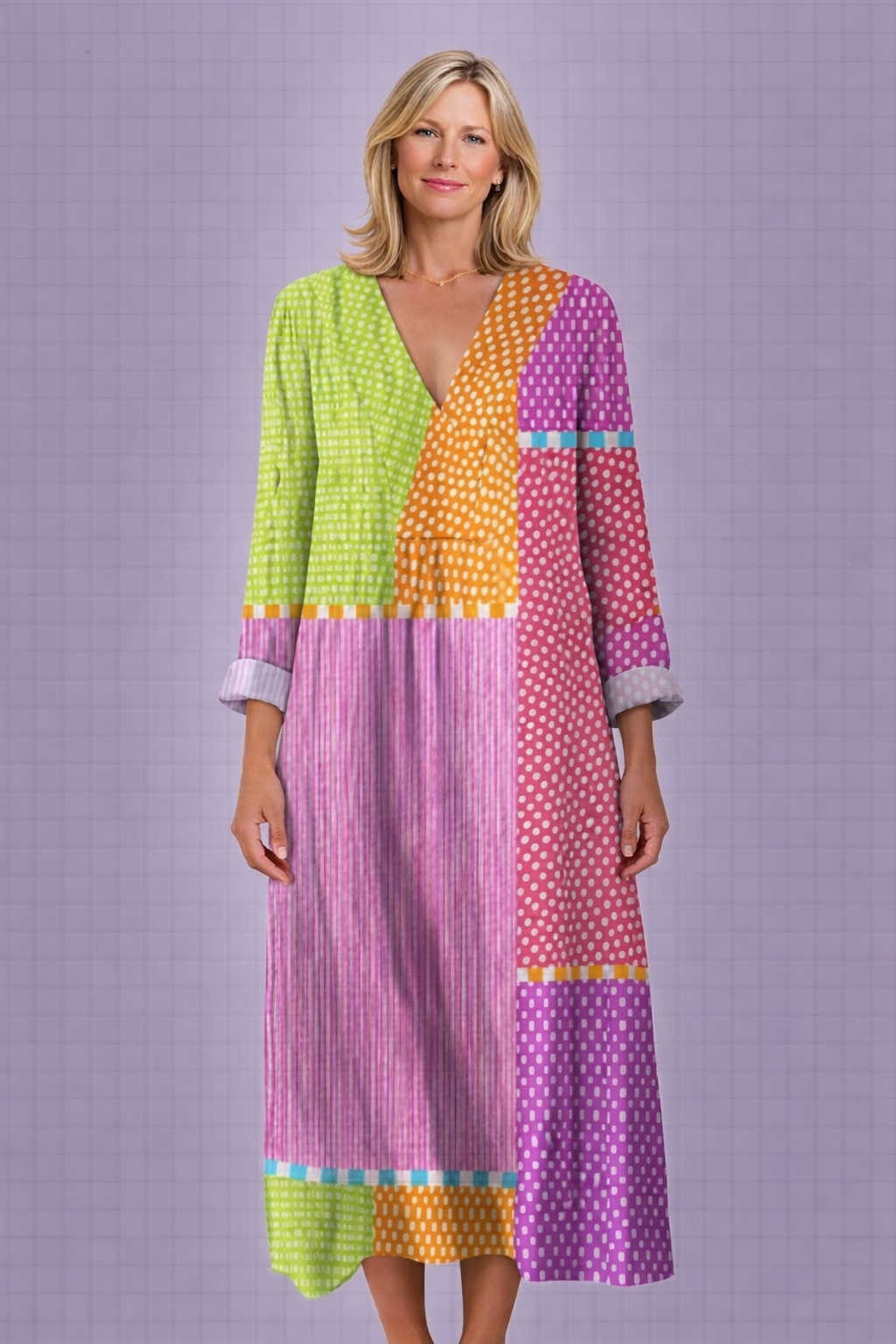 Emily Geometric Dress