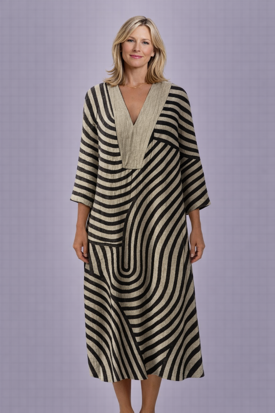 Coastal Lines Dress