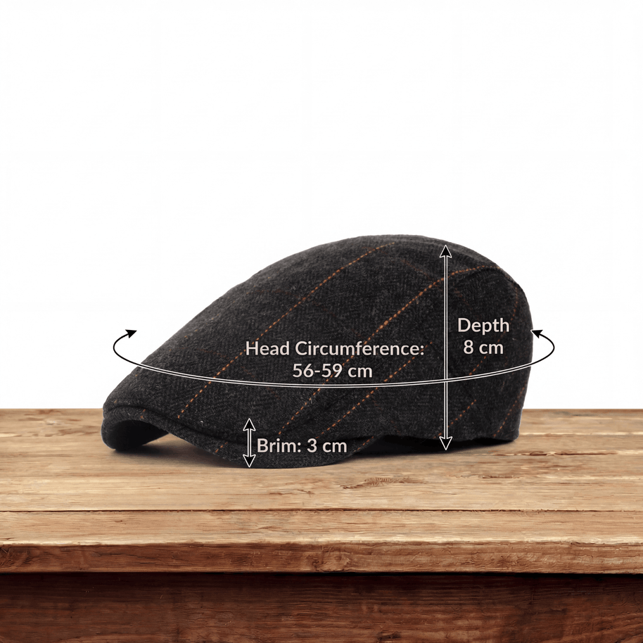 BEN | THE SHARP HERRINGBONE CAP