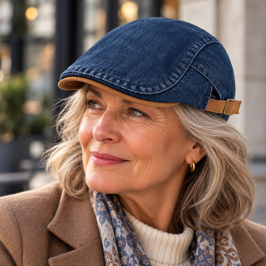 DOROTHY | THE SADDLE DENIM CAP