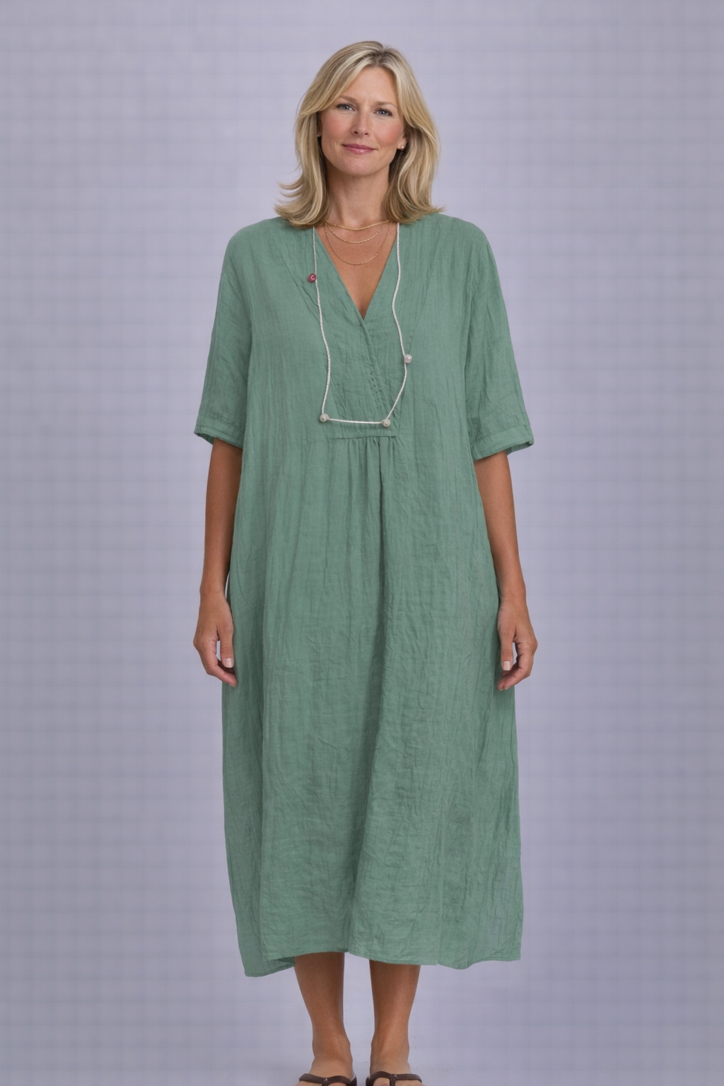 Amelia – Relaxed Fit Midi Dress