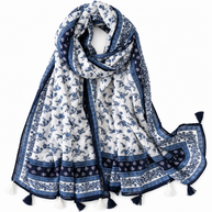 CLARA | THE PAISLEY TASSEL SCARF
