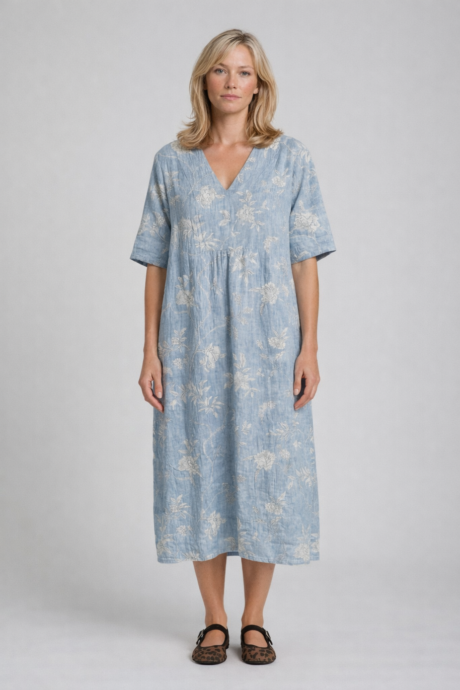 The Blue Willow — The Artisan Dress