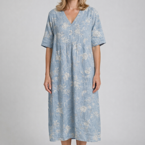 The Blue Willow — The Artisan Dress