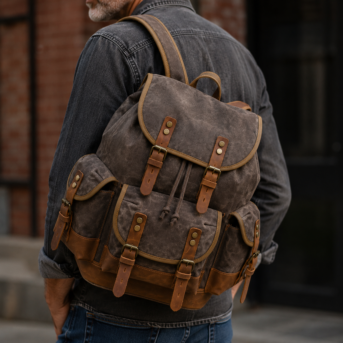 HANK | THE VINTAGE DAILY CANVAS BACKPACK