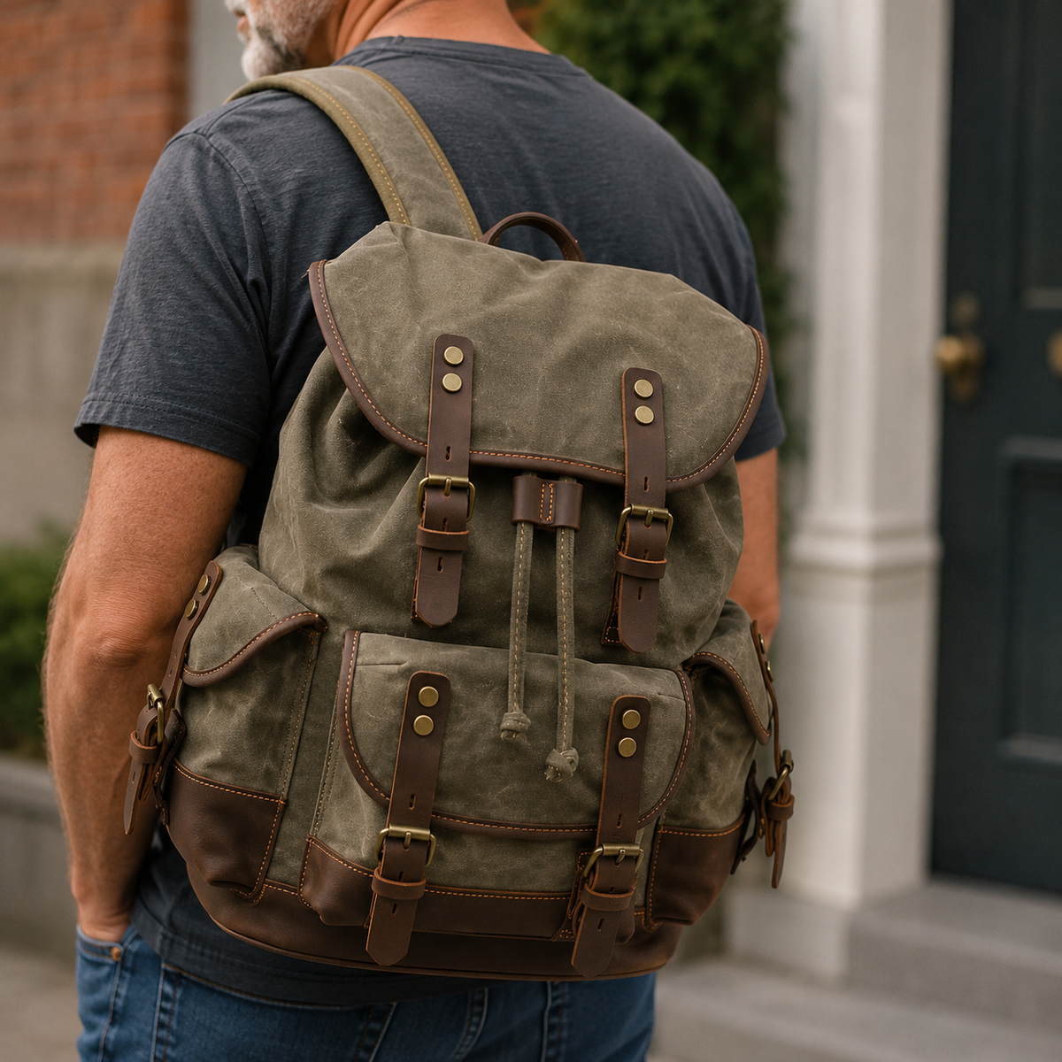 HANK | THE VINTAGE DAILY CANVAS BACKPACK