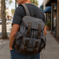 HANK | THE VINTAGE DAILY CANVAS BACKPACK