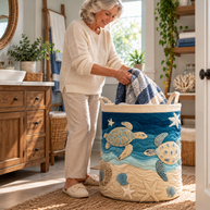NATURE’S CHARM LAUNDRY BASKET