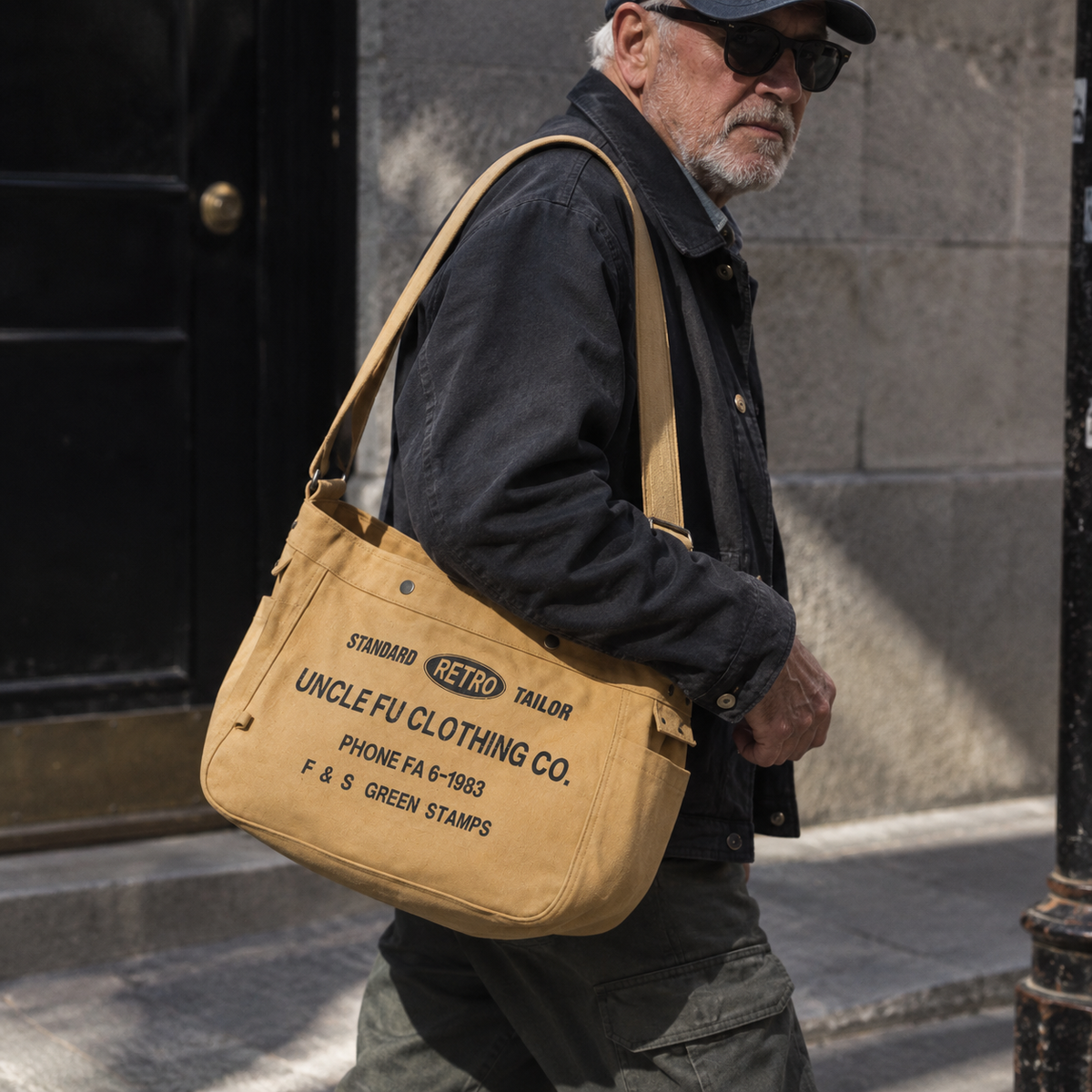 BEN | THE RETRO COURIER BAG