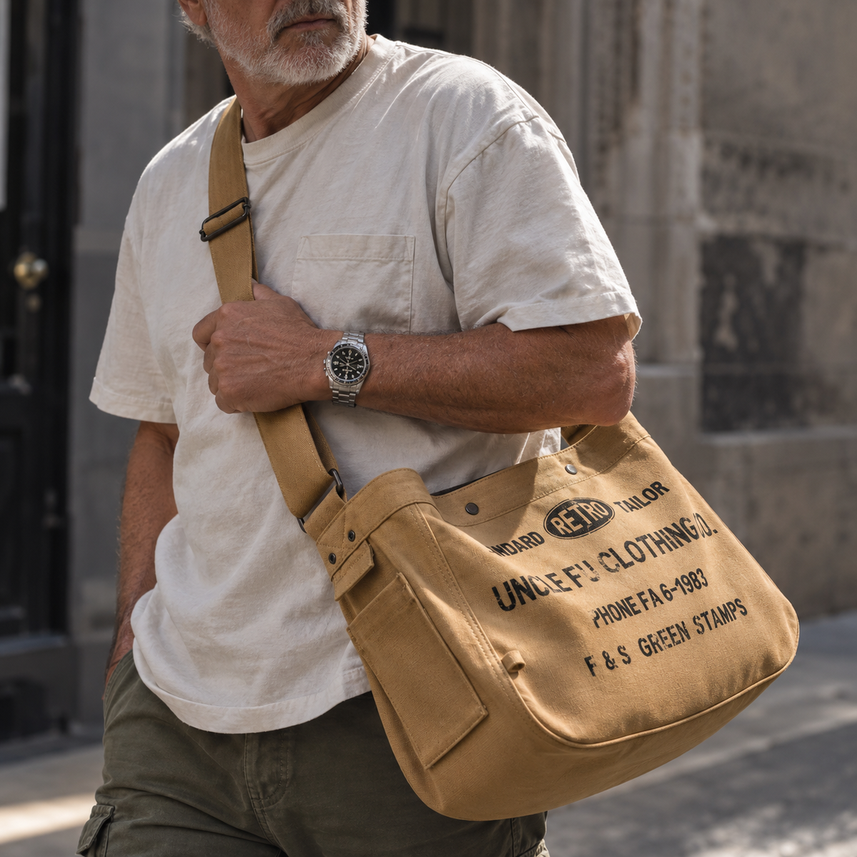 BEN | THE RETRO COURIER BAG