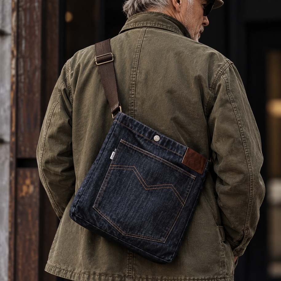 HUDSON | THE DENIM CARRY BAG