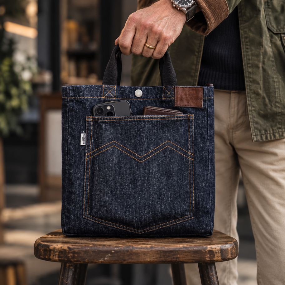 HUDSON | THE DENIM CARRY BAG