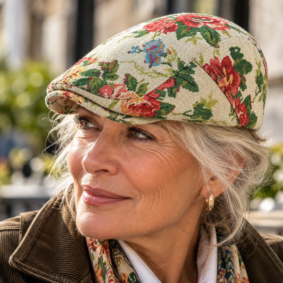 EVELYN | THE GARDEN TAPESTRY CAP