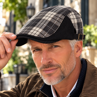 CECIL | THE CORDUROY PLAID CAP