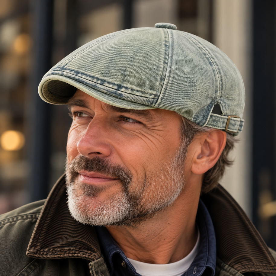 EUGENE | THE FADED NEWSBOY CAP