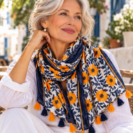 CLARA | THE PAISLEY TASSEL SCARF