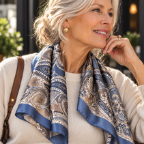 LOUISE | THE SATIN SCARF