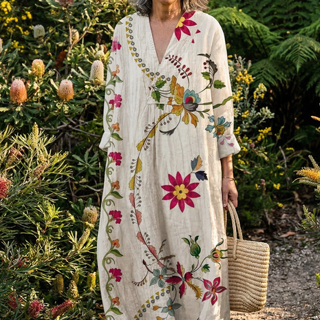 The Garden Bloom Midi Dress
