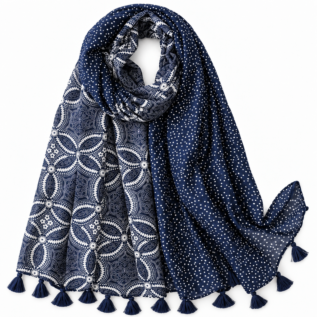 CLARA | THE PAISLEY TASSEL SCARF