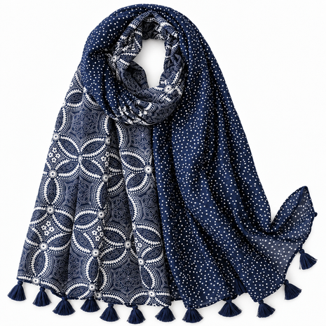 CLARA | THE PAISLEY TASSEL SCARF