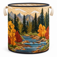 NATURE’S CHARM LAUNDRY BASKET