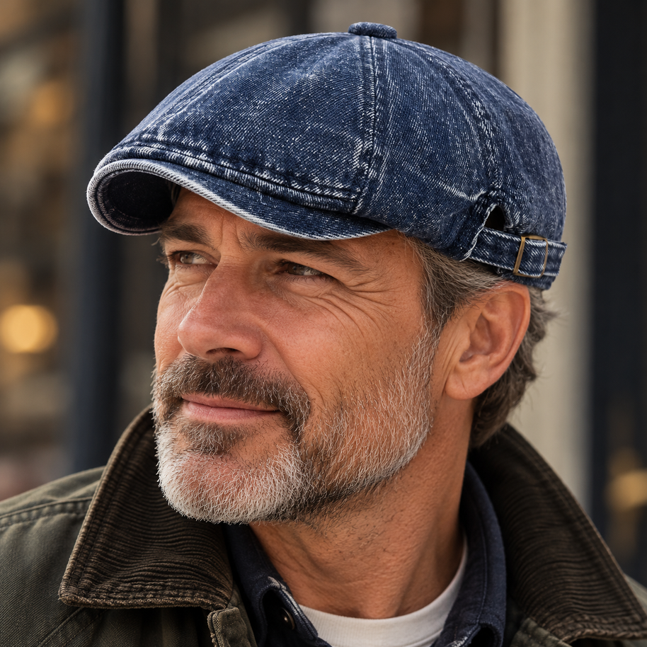 EUGENE | THE FADED NEWSBOY CAP