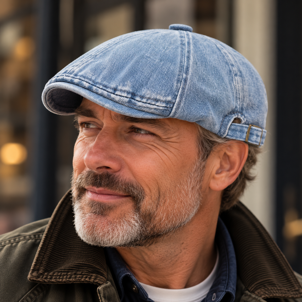 EUGENE | THE FADED NEWSBOY CAP