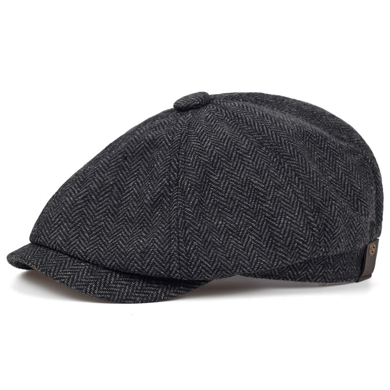 BEN | THE HERRINGBONE WOOL CAP