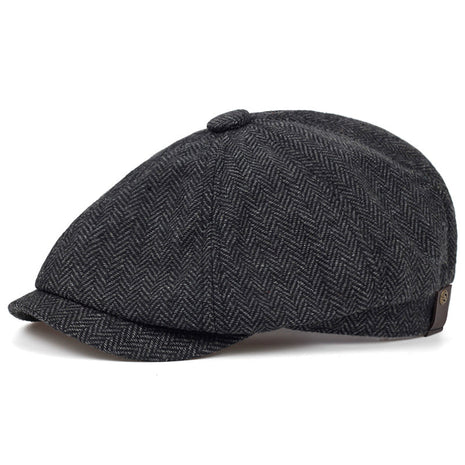 BEN | THE HERRINGBONE WOOL CAP